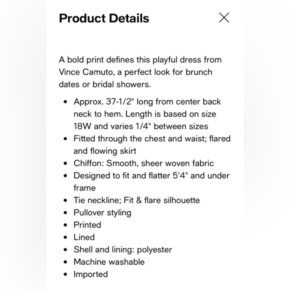 Plus Size Tie Neck Printed Dress - Picture 8 of 9